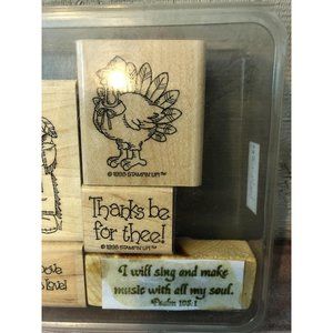 Stampin’ Up! Give Thanks be To Thee Rubber Stamps